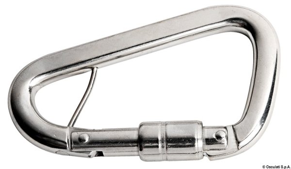 Moschettone inox per cinture 100 mm - 09.200.00